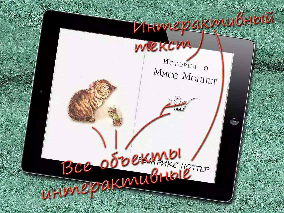Captures d'écran de Story of Miss Moppet RUS LITE iPad 