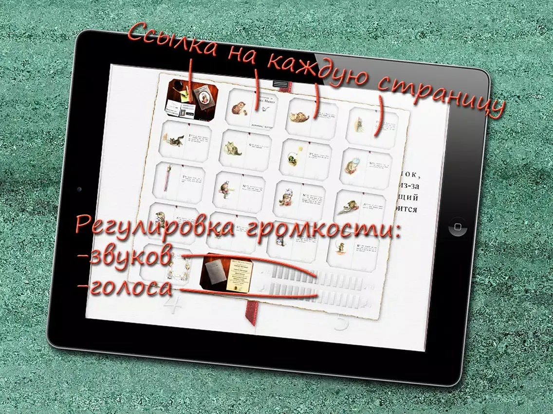 Captures d'écran de Story of Miss Moppet RUS LITE iPad 