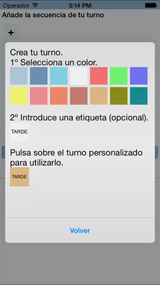 Turnos Trabajo Screenshots