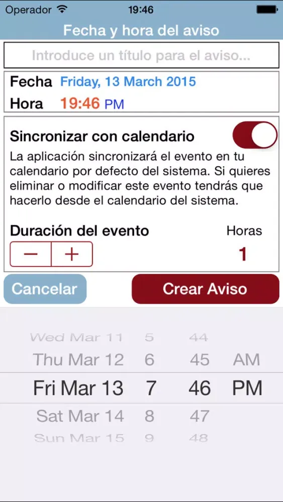 Turnos Trabajo Screenshots