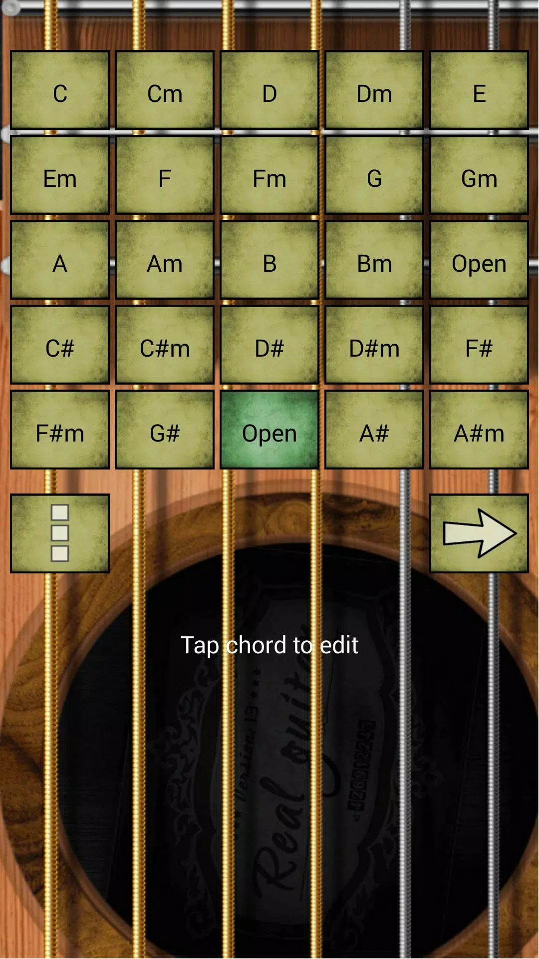 Pocket Guitarscreenshot dell'app5