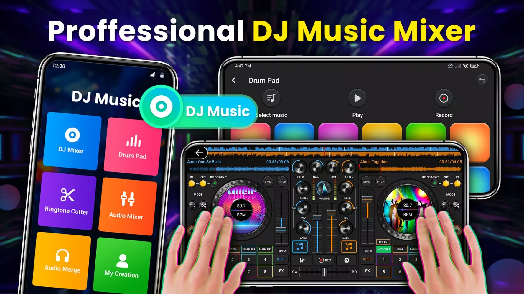 Capturas de tela do DJ Music Mixer - 3D DJ Player