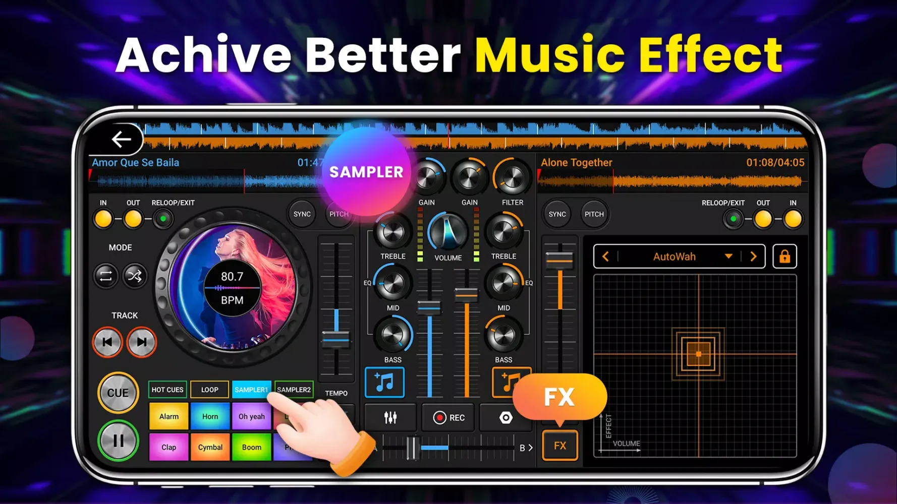 Capturas de tela do DJ Music Mixer - 3D DJ Player