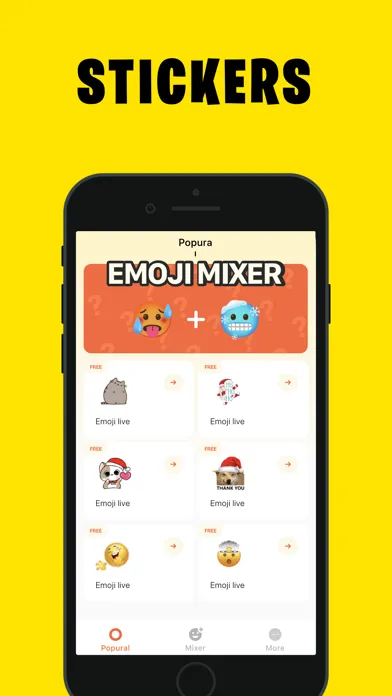 Capturas de pantalla de Emoji Remix & Funny Wallpaper