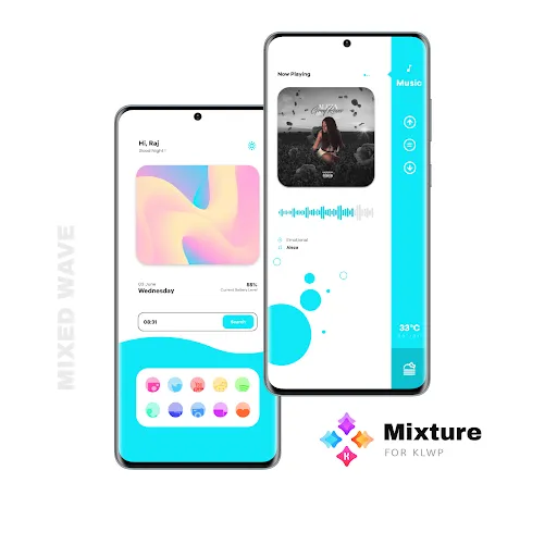 Mixture for KLWP Ekran Görüntüleri