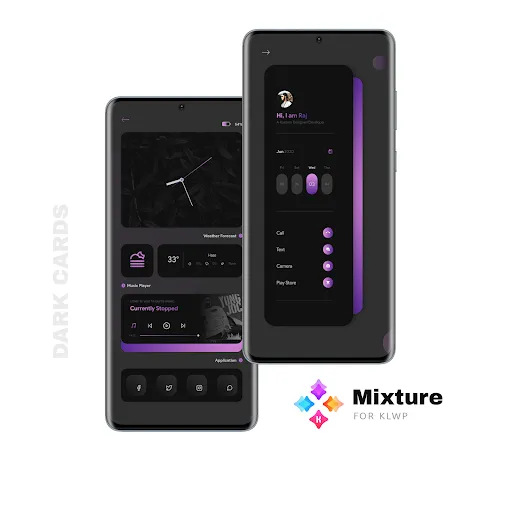 Mixture for KLWP Ekran Görüntüleri
