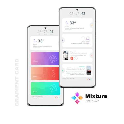 Mixture for KLWP Ekran Görüntüleri