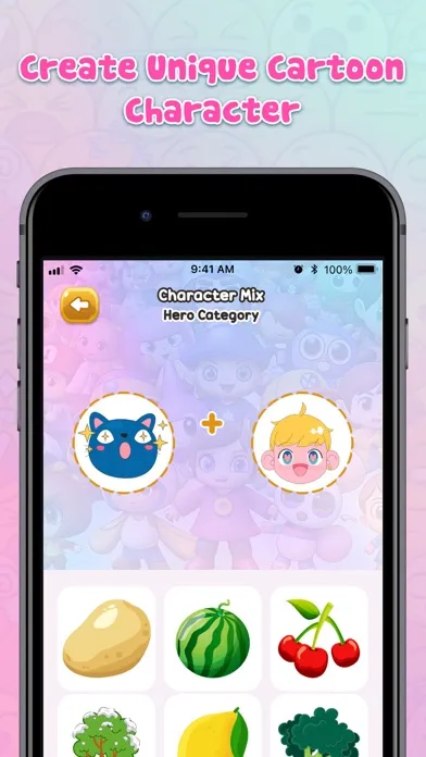 Mixy: Cartoon Character Merge Screenshots