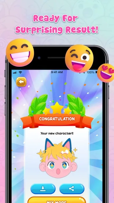 Mixy: Cartoon Character Merge Screenshots