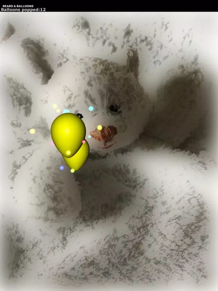 Tangkapan layar Bears and Balloons iPad 