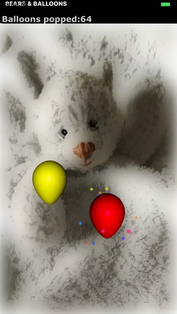 Tangkapan layar Bears and Balloons