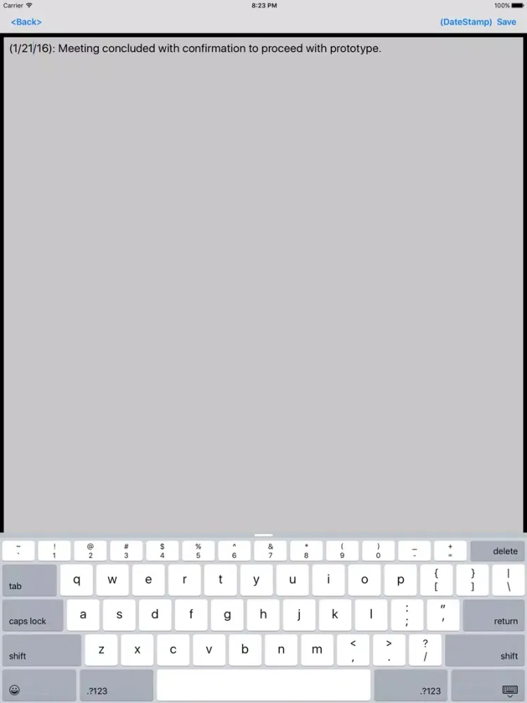 Executive Assistant iPad 应用截图