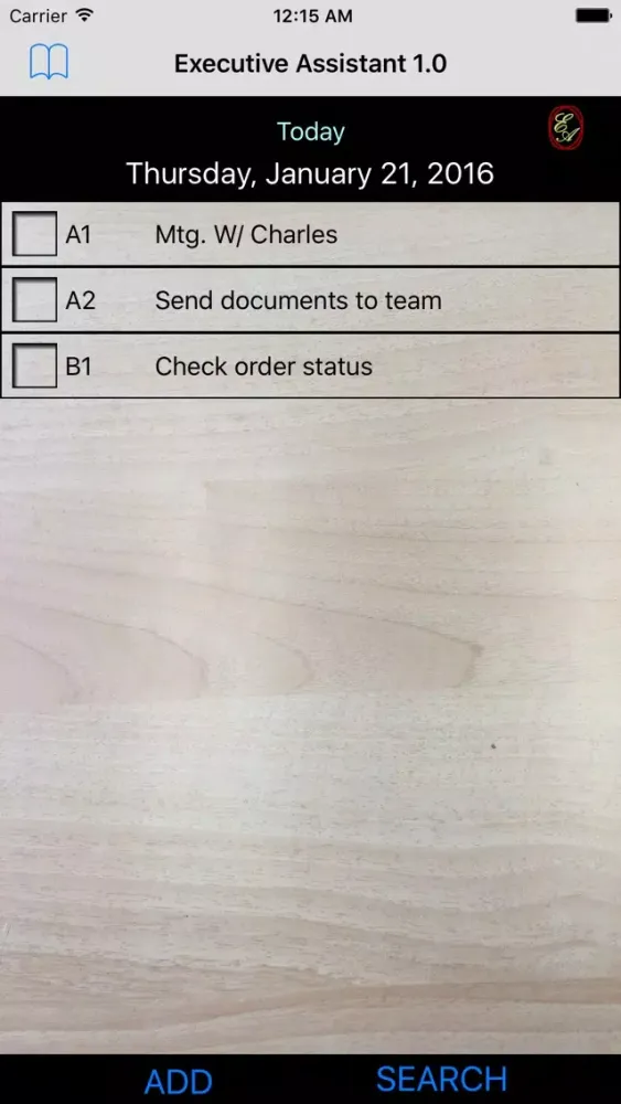 Executive Assistant应用截图