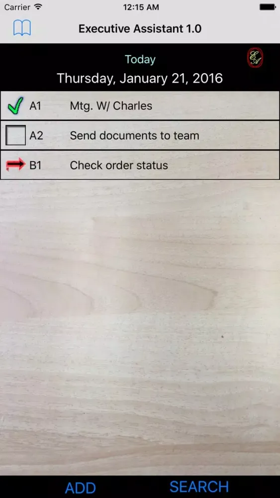 Executive Assistant应用截图