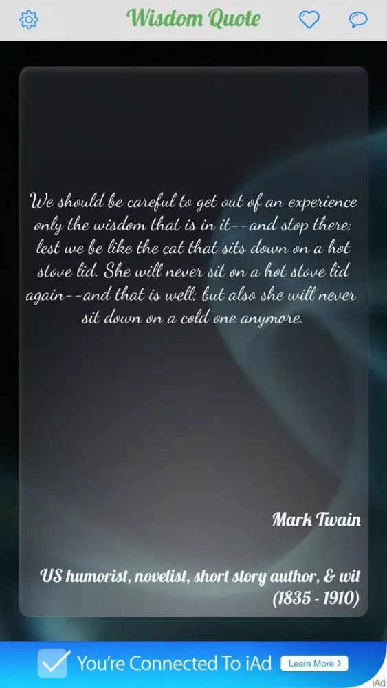 Capturas de tela do Ultimate Wisdom Quotes