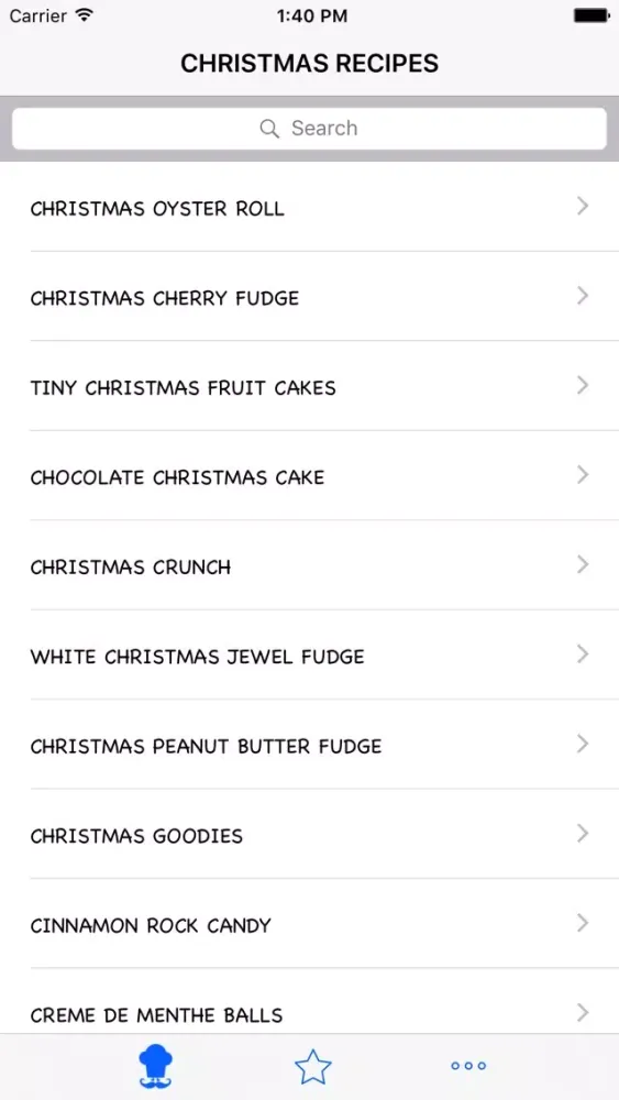 Screenshot di Christmas Recipe