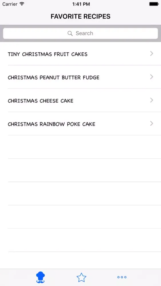 Screenshot di Christmas Recipe