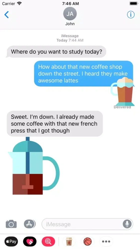 The Coffee Sticker Pack 스크린샷