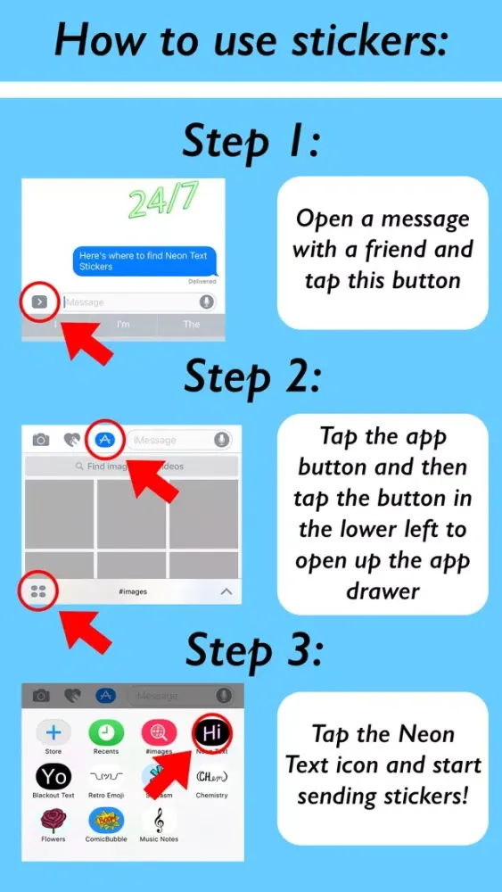Neon Text应用截图