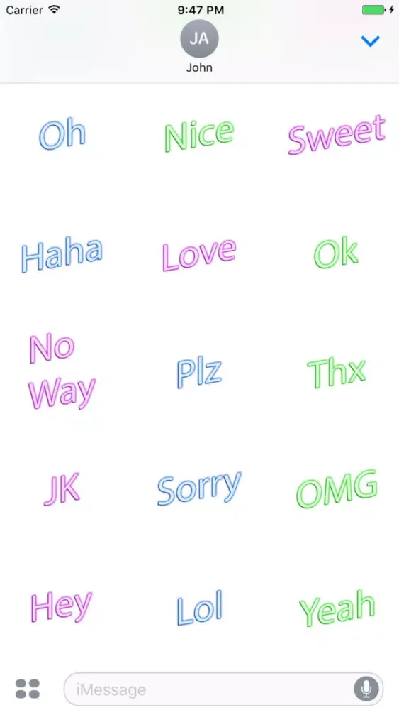 Neon Text应用截图
