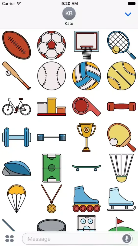 The Sports Sticker Pack 스크린샷