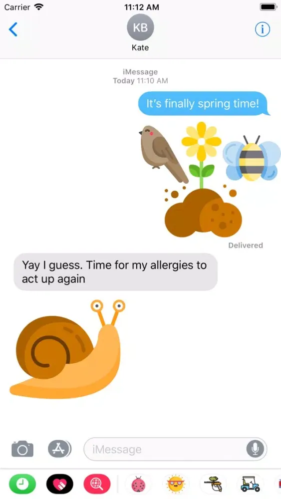 The Spring Sticker Pack سکرین شاٹس