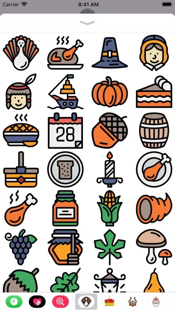 The Thanksgiving Sticker Pack Screenshots