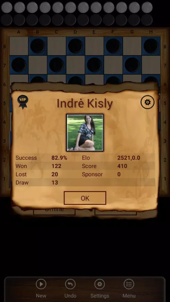 Spanish Damas - Online Screenshots