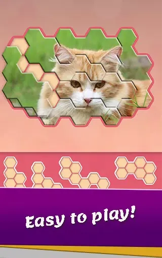 Screenshot di Animals Jigsaw! - Hexa puzzle