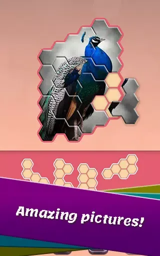 Screenshot di Animals Jigsaw! - Hexa puzzle