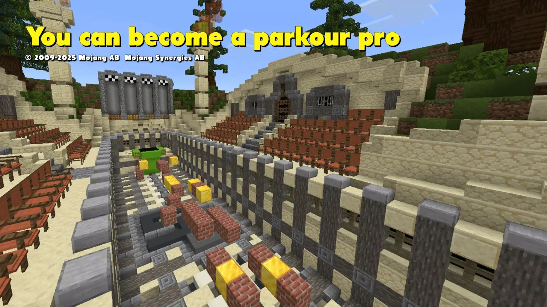Zrzuty ekranu Parkour for minecraft map