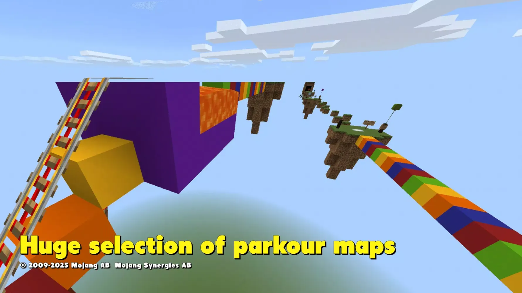 Zrzuty ekranu Parkour for minecraft map