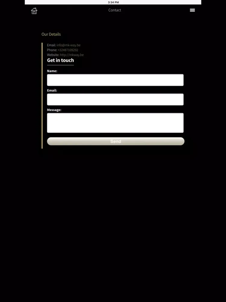 MK Way iPad  স্ক্রিনশট