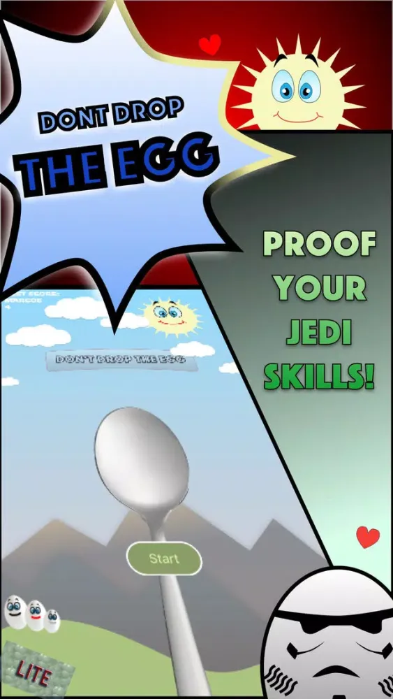Screenshot di Don't drop the egg Lite