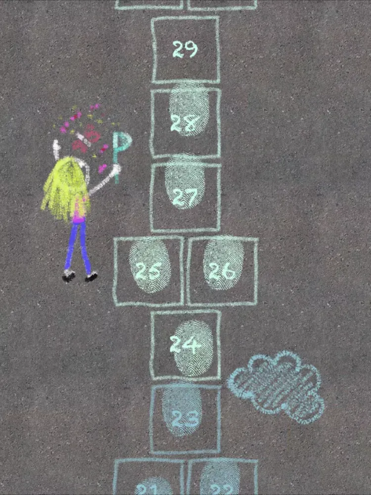 Trottoir — asphalt hopscotch iPad  स्क्रीनशॉट