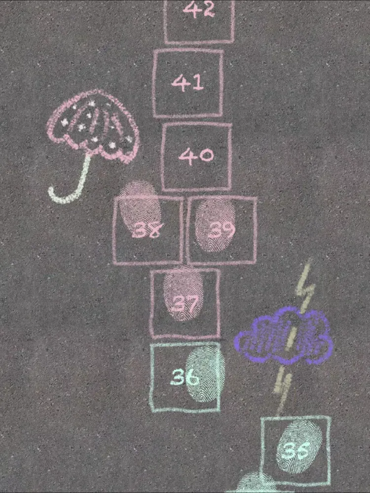Trottoir — asphalt hopscotch iPad  स्क्रीनशॉट