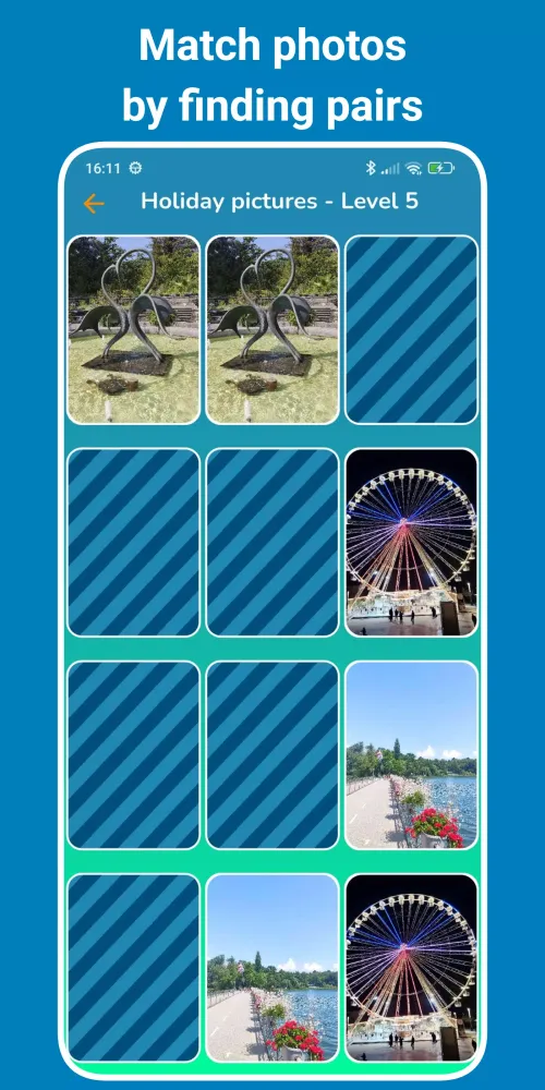 Captures d'écran de Photo Match Game