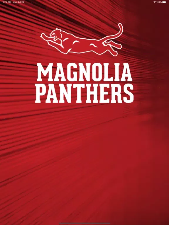 Tangkapan skrin Magnolia Panthers Athletics iPad 