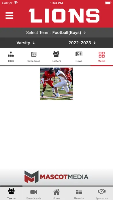 Zrzuty ekranu Searcy Lions Athletics