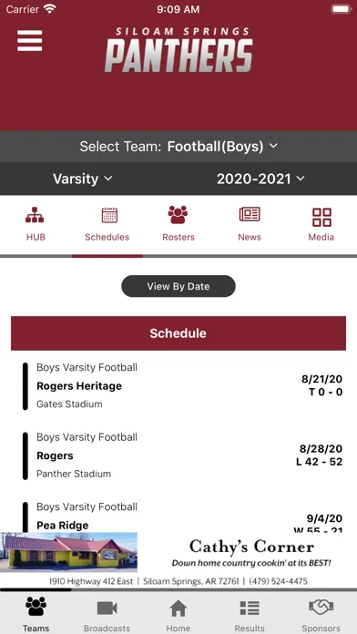 Siloam Springs Panthers スクリーンショット