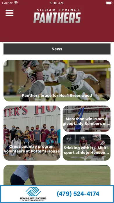 Siloam Springs Panthers スクリーンショット