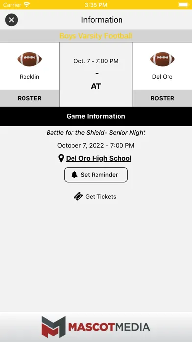 Screenshot di Del Oro Athletics