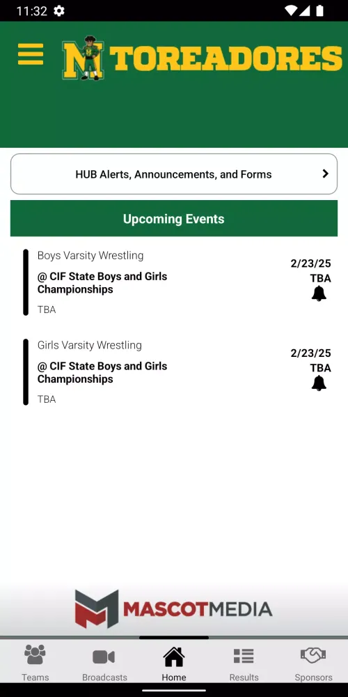 Capturas de pantalla de Monterey Toreadores Athletics