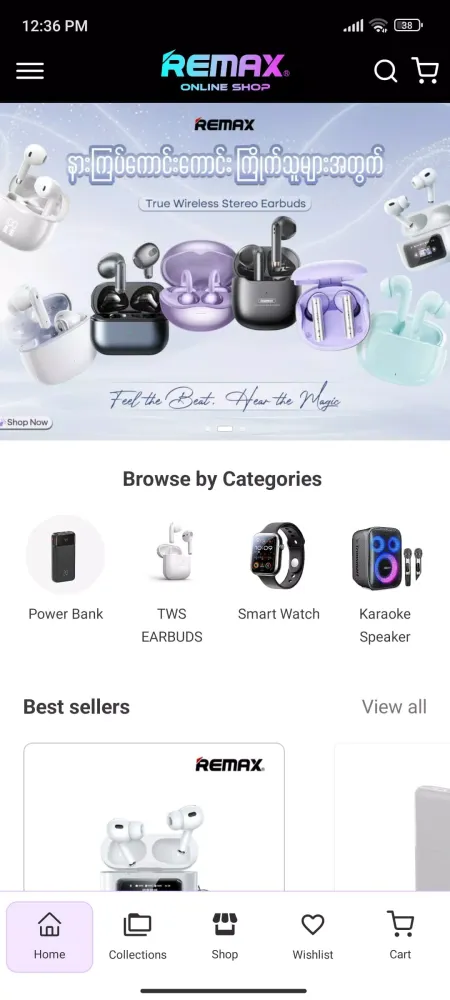Screenshot di Remax Online Shop