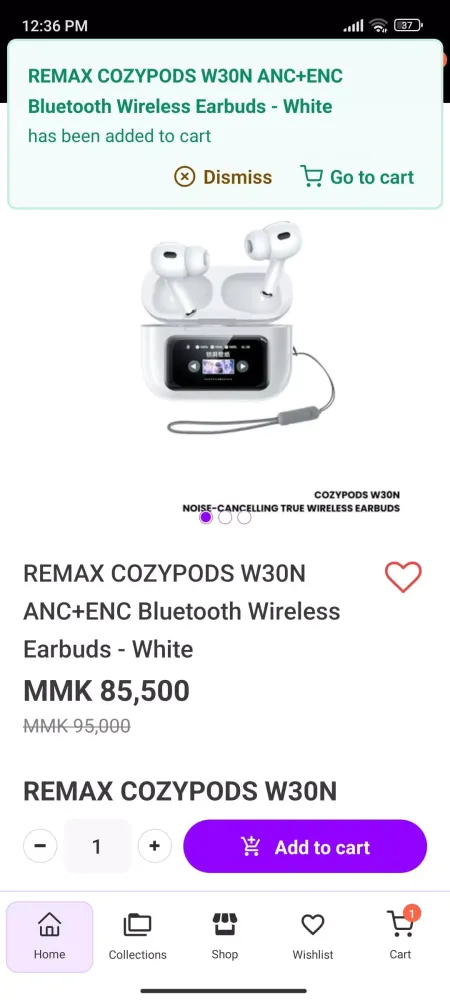Screenshot di Remax Online Shop
