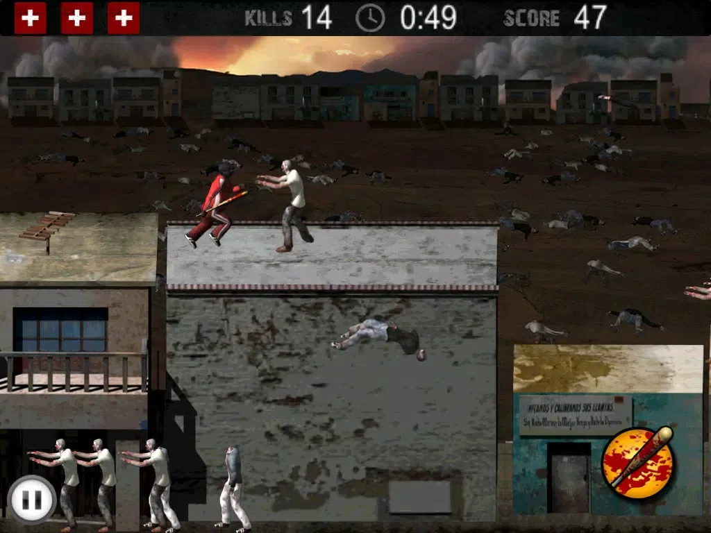 Capturas de tela do Undead Battle: Zombie Invasion! iPad 