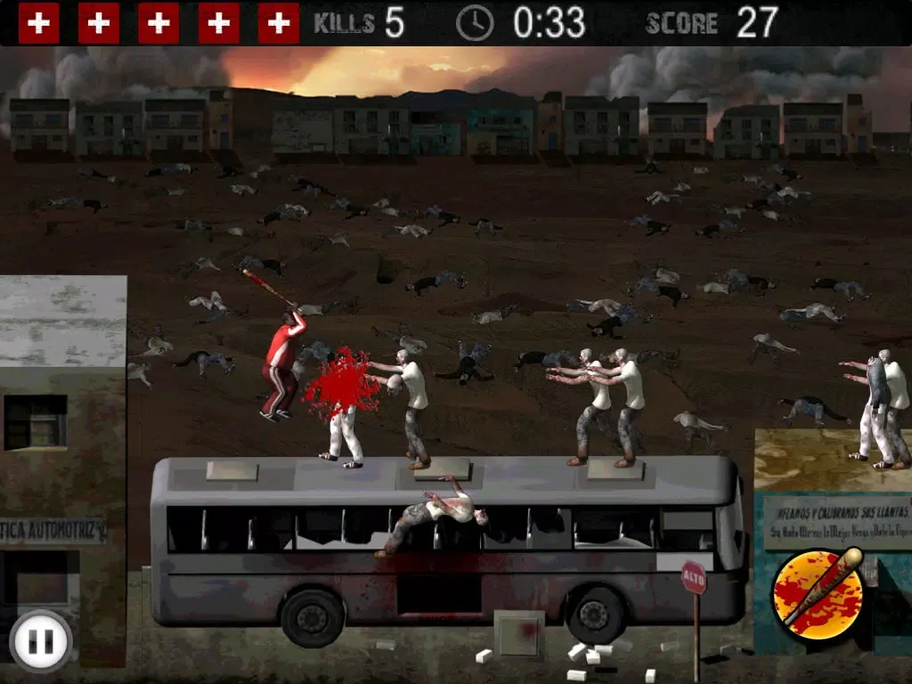 Capturas de tela do Undead Battle: Zombie Invasion! iPad 