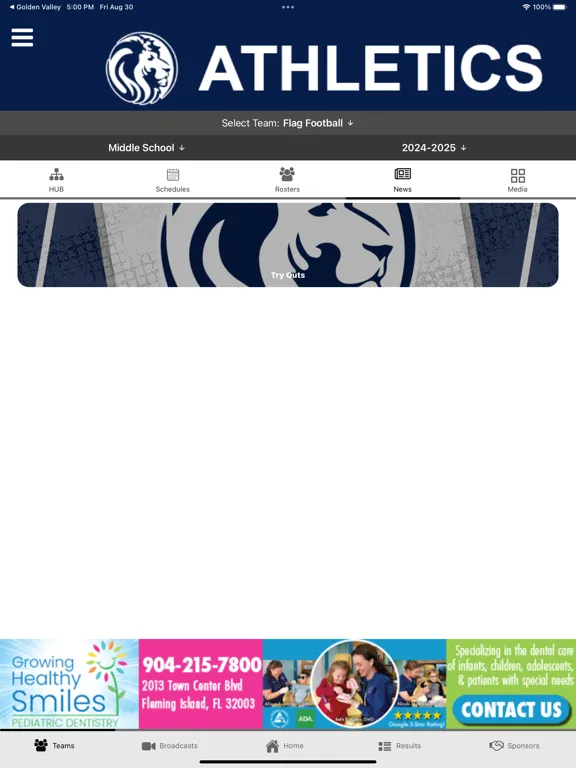 St. John's Athletics iPad  স্ক্রিনশট