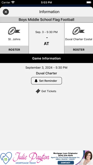 St. John's Athletics স্ক্রিনশট