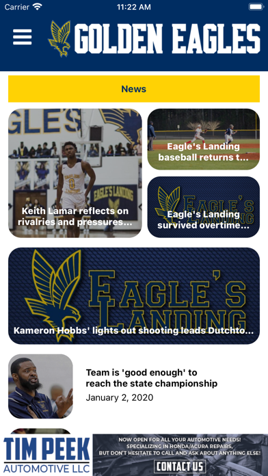 Eagle's Landing Athletics Screenshots